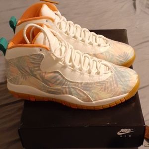 Men's jordan retro 10's South Beach